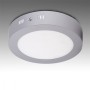 Plafonnier LED 12W 930Lm Circulaire Chrome 40 000H