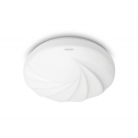 Plafonnier LED Philips "Shell" Rond 6W 640Lm Blanc 4000K