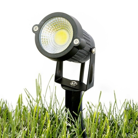 Spot de jardin LED 5W 450Lm 6000ºK Spike 40 000H [SL-SL-C10-5W-CW]