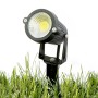 Pack de 4 Spots de Jardin sur Piquet LED 5W 450Lm 6000ºK 40 000H [SL-SL-C10-5W-CW-PK4-AP]