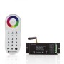 Controlateur Multizone 2,4G Bande de LED RVB Télécommande 12-24VDC ► 216/432W