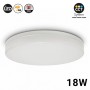 Plafonnier LED rond en saillie 18W 2040LM IP65