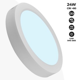 Plafonnier LED en saillie 24W Haute Efficacité