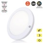 Plafonnier LED rond 18 W – capteur de mouvement PIR + CCT