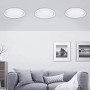 Plafonnier LED rond en saillie SMART RGBW et CCT avec connexion WIFI - 30W - IP20