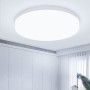 Plafonnier LED rond étanche blanc 24W CCT - 2400lm - IP65