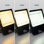 Projecteur LED 150W puissant pour éclairage extérieur IP66 CCT