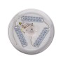 Plafonnier LED rond CCT réglable sur 3 températures différentes de 3000-6000ºK en saillie 18W - Ø35cm - 1470lm - IP20