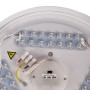 Plafonnier LED rond CCT réglable sur 3 températures différentes de 3000-6000ºK en saillie 18W - Ø35cm - 1470lm - IP20
