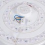 Plafonnier LED rond CCT réglable sur 3 températures différentes de 3000-6000ºK en saillie 30W - Ø40cm - 2000lm - IP20