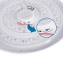 Plafonnier LED rond CCT réglable sur 3 températures différentes de 3000-6000ºK en saillie 30W - Ø40cm - 2000lm - IP20