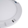 Plafonnier LED rond CCT 18W - Diamètre réglable - En saillie et encastré - IP20