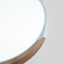 Plafonnier LED rond CCT en bois et polycarbonate - 36W - ø50cm - IP22