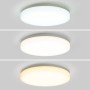 Plafonnier LED étanche CCT avec capteur de mouvement à micro-ondes - 24W - Ø28cm - IP65