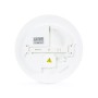 Plafonnier LED étanche CCT avec capteur de mouvement à micro-ondes - 24W - Ø28cm - IP65