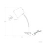 Lampe De Table Centurion [SKD-T1006]