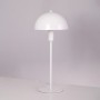 lampe de table bole, design moderne en acier, base e27, éclairage personnalisable