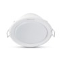 Pack 3 LED Downlight Philips "Meson" Rond 5,5W 550Lm Blanc 4000K