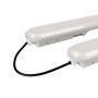 Réglette LED intégrée étanche connectable 9W - 60cm - IP65 - 4000K