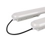 Pack de 12 réglettes LED 120cm étanches 36W pour garage et atelier