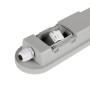 Pack de 12 réglettes LED 120cm étanches 36W pour garage et atelier