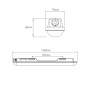Pack de 12 réglettes LED 120cm étanches 36W pour garage et atelier