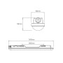 Lot x 20 - Réglette étanche LED connectable 9W - 60cm - IP65 - 4000K