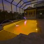 Projecteur LED piscine PAR56 RGB avec télécommande 12V AC 24W - Submersible IP68