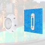 Spot LED piscine en saillie RGB avec télécommande - 12V AC - 24W - Submersible - IP68