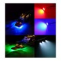 Spot LED RGB encastrable 27W 12V pour bouchon de vidange (bateau)