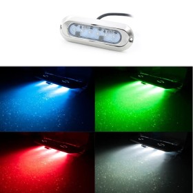 Projecteur LED RGB slim submersible 30W 12V