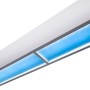 Linéaire suspendu "Blue Skylight" SMART - CCT réglable de 2700-6500ºK - Effet de ciel - 48W - UGR16