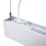 Linéaire suspendu "Blue Skylight" SMART - CCT réglable de 2700-6500ºK - Effet de ciel - 48W - UGR16