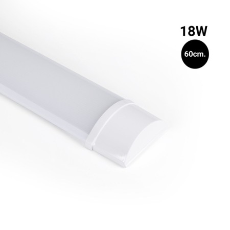 Luminaire LED linéaire haute puissance - 18W - 60cm - IP20