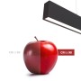 Luminaire linéaire LED de surface / suspendu - 36W - Slim - 120cm - 2500lm