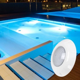 Spot de piscine submersible à LED - 12V AC - 24W - IP68 - Ø295mm