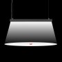 Luminaire linéaire LED CCT réglable de 3000-5000ºK de surface / suspendu - 40W - Puissance réglable - 120cm