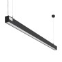 Luminaire linéaire LED CCT réglable de 3000-5000ºK de surface / suspendu - 40W - Puissance réglable - 120cm