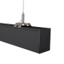 Luminaire linéaire LED CCT réglable de 3000-5000ºK de surface / suspendu - 60W - Puissance réglable - 180cm