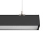 Luminaire linéaire LED CCT réglable de 3000-5000ºK de surface / suspendu - 60W - Puissance réglable - 180cm