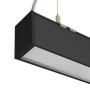 Luminaire linéaire LED CCT réglable de 3000-5000ºK de surface / suspendu - 60W - Puissance réglable - 180cm