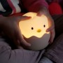 Lampe de nuit "Poulet" pour table de nuit enfant LED, veilleuse et rechargeable