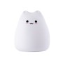 Lampe de nuit "Chat" pour table de nuit enfant LED, veilleuse et rechargeable