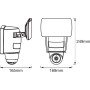 Caméra Smart + WiFi et spot 24W LEDVANCE