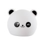 Lampe de nuit de table LED pour enfants à intensité variable par applaudissements 5VDC USB 6500K [HO-PANDA-WW-CW]