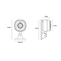 SONOFF CAM - Caméra de sécurité intelligente - WIFI - 1080P - FHD - Alarme - Détecteur de mouvement