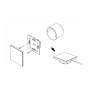 Interrupteur tactile CCT 12-24V-DC (4 zones) DALI DUAL TOUCH COLOR