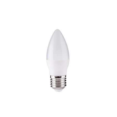 Ampoule bougie LED E27 C37 4,2W 300lm Opal