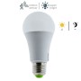 Ampoule LED E27 A60 7W - Capteur de mouvement et crépusculaire