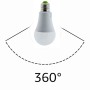 Ampoule LED E27 A60 7W - Capteur de mouvement et crépusculaire